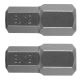 Neo Tools Imbusz bit, 3/8", 12x30mm, S2, 2db