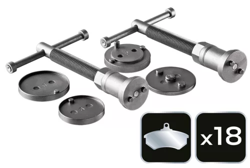 Neo Tools Tárcsafék munkahenger visszanyomó készlet 18db