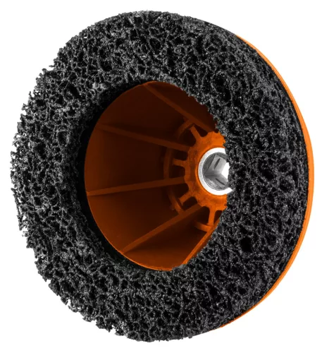 Neo Tools Kerékagy tisztító dörzstárcsa, 150mm, 1/2" négyszög csatlakozó