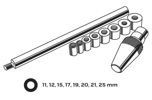 Neo Tools Kuplungtárcsa központosító készlet, 9db