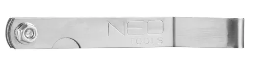Neo Tools Hézagmérő készlet 16db bent (0.127 - 0.508mm) 65MN/rozsdamentes acél 16db, hajlított