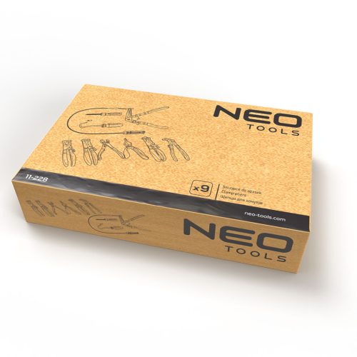 Neo Tools Bilincsfogó készlet, 9db