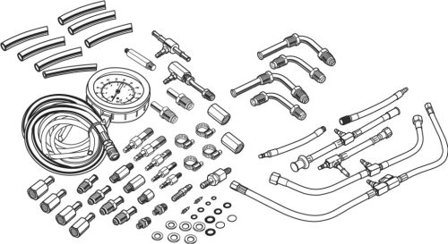 Neo Tools Befecskendező rendszer tesztelő készlet.