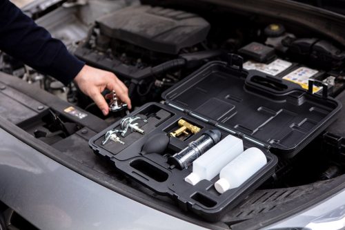 Neo Tools Hengerfejtömítés nyomásteszer klt