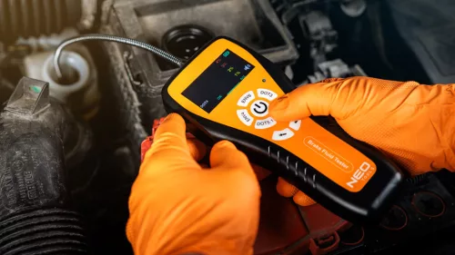 Neo Tools Fékfolyadék teszter, LCD kijelzős, DOT3..4..5, EVN4..6, folyadékokhoz