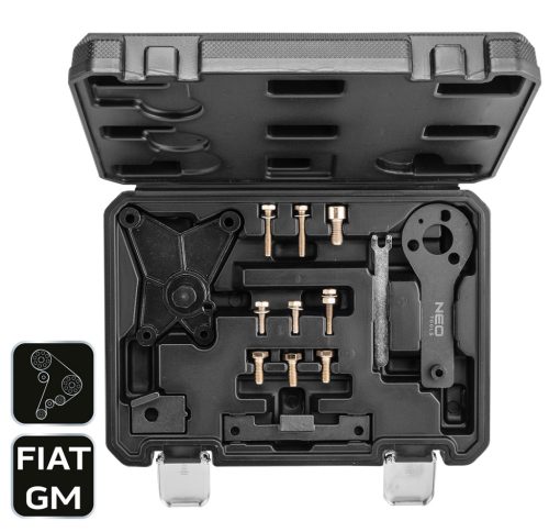 Neo Tools Vezérműtengely blokkoló készlet, Fiat/GM benzinmotorokhoz