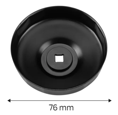 Neo Tools Olajszűrő kulcs 76mm, 12 pontos, 3/8" kulcsnyílással