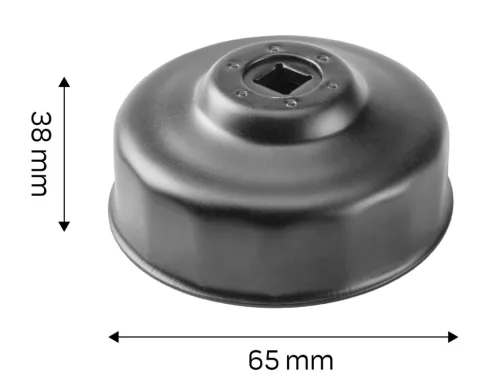 Neo Tools Olajszűrő kulcs 65mm, 14 pontos, 3/8" kulcsnyílással