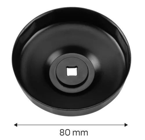 Neo Tools Olajszűrő kulcs 80mm, 15 pontos, 3/8" kulcsnyílással