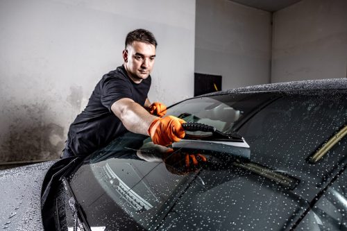 Neo Tools Vízlehúzó gumi, nyeles, szilikon lehúzóbetéttel, 300mm