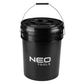   Neo Tools Autómosó vödör elválasztó ráccsal és fedéllel, 20L
