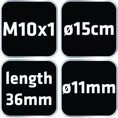 Neo Tools Fexibilis zsírzótömlő, 4 fogas csatlakozóval