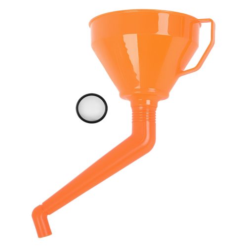 Neo Tools Tölcsér 160 mm, 1,2L, hajlított kifolyóval, polietilén
