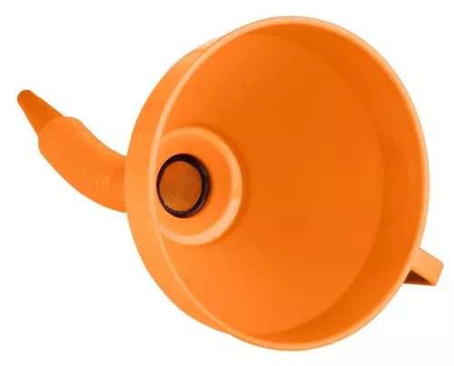 Neo Tools Tölcsér 160mm, 1,2L, flexibilis kifolyóval, polietilén