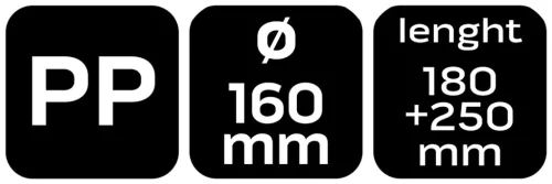 Neo Tools Tölcsér 160mm, 1,2L, flexibilis kifolyóval, polietilén