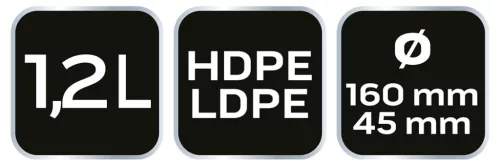 Neo Tools Tölcsér, flexibilis, szűrővel