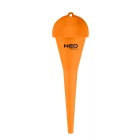   Neo Tools Tölcsér hosszú csőrrel, 282mm, 76mm tölcsérátmérő, műanyag