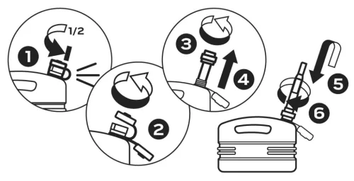 Neo Tools Üzemanyagkanna, műanyag(HDPE), 10l, kiöntővel