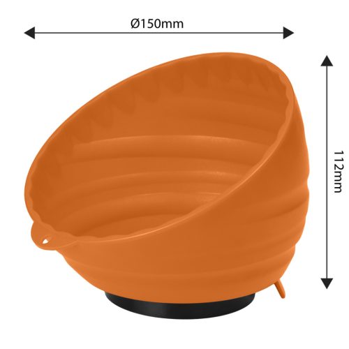 Neo Tools Mágneses tál, rugalmas szilikon, 150mm
