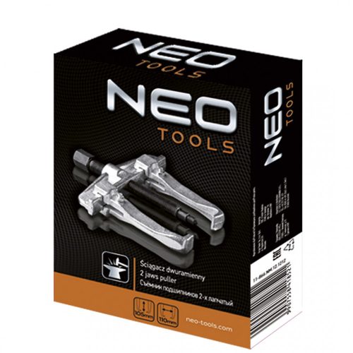 Neo Tools csapágylehúzó kétkörmös 105x120mm