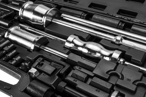 Neo Tools Befecskendezőfej kihúzó készlet csúszó kalapáccsal