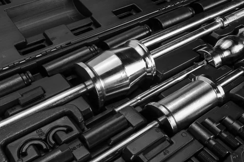 Neo Tools Befecskendezőfej kihúzó készlet csúszó kalapáccsal