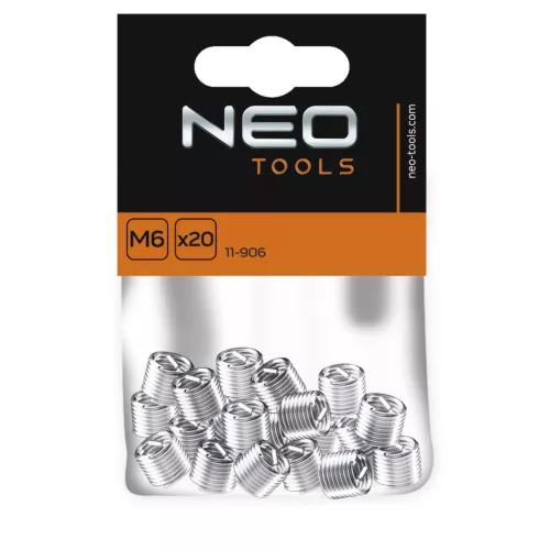 Neo Tools Menetjavító betét M6, 20db