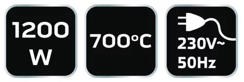 Neo Tools Indukciós hevítő készlet, 1200W