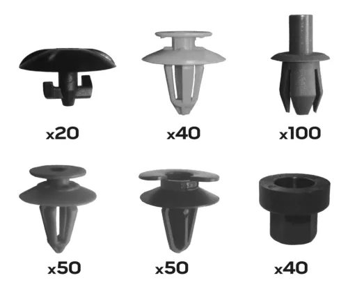 Neo Tools Gépkocsi rögzítő patent készlet, 300db, Opel