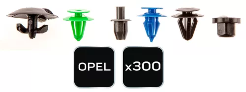 Neo Tools Gépkocsi rögzítő patent készlet, 300db, Opel