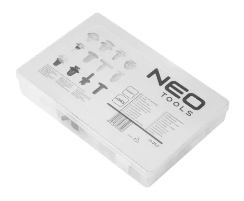 Neo Tools Gépkocsi rögzítő patent készlet, 345db, Peugeot