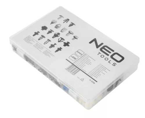 Neo Tools Gépkocsi rögzítő patent készlet, 418db, Honda