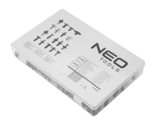 Neo Tools Gépkocsi rögzítő patent készlet, 415db, Ford