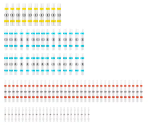 Neo Tools Érvéghüvely készlet, szigetelt 100db-os (0.25 - 6.0mm)