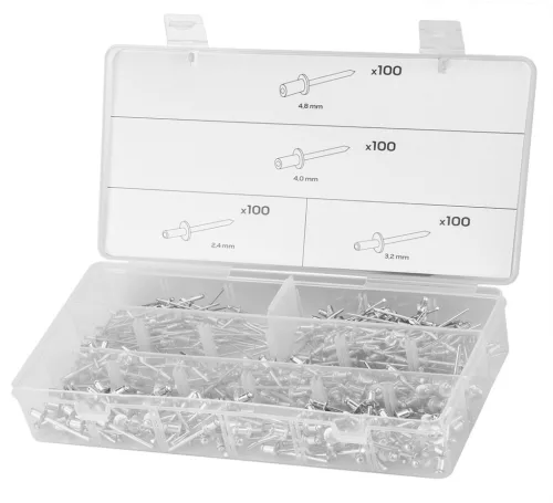 Neo Tools Alu popszegecs készlet, 400db