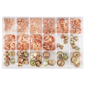   Neo Tools Olajleeresztő csavar és rézalátét készlet, 534db