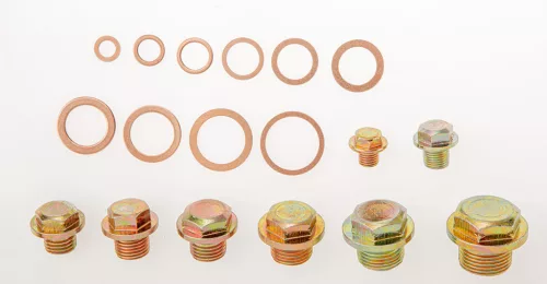 Neo Tools Olajleeresztő csavar és rézalátét készlet, 534db