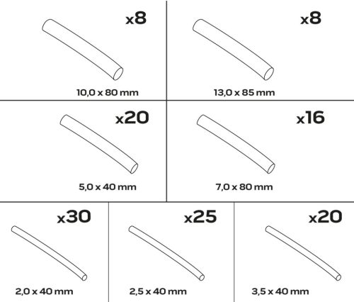 Neo Tools Zsugorcső készlet, 127db