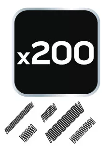 Neo Tools Rugókészlet, 200db