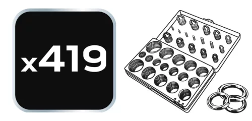 Neo Tools Tömítés készlet, 419db