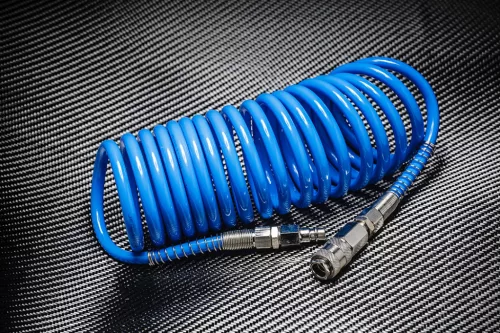Neo Tools Pneumatikus spiráltömlő, 6,5 x 10mm x 15m, PU