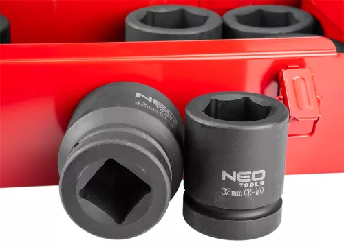 Neo Tools Gépi Dugókulcskészlet 1" 10db 27-50
