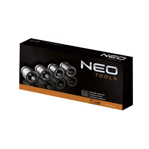 Neo Tools Gépi Dugókulcskészlet 1" 10db 27-50