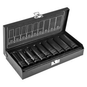   Neo Tools Gépi dugókulcskészlet 1/2" 9db hosszú torx E 10-24 CR-MO