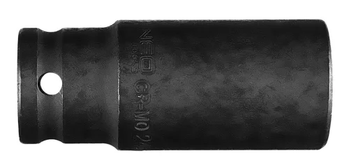 Neo Tools Hosszú Gépi dugókulcs 1/2", 24mm, Cr-Mo
