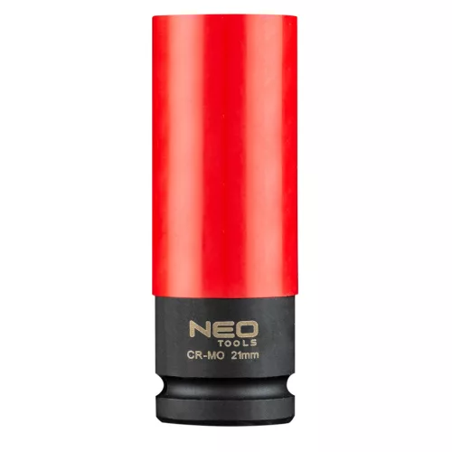 Neo Tools Dugókulcskészlet alufelnihez, vékonyfalú 1/2", 3db (17mm, 19mm, 21mm), Cr-Mo