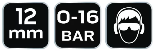 Neo Tools tömlőcsatlakozó külsö átmérő 12mm