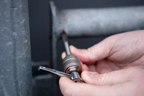 Neo Tools Befogóadapter menetfúrókhoz, 1/4", M5-M12