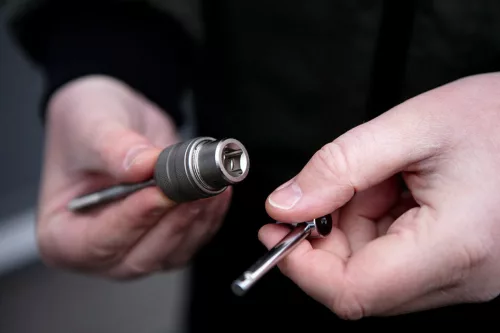 Neo Tools Befogóadapter menetfúrókhoz, 3/8", M5-M12