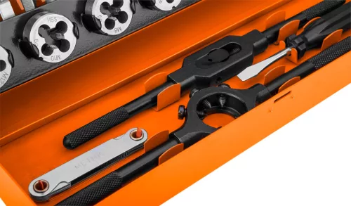 Neo Tools Menetkészítő készlet, M3-M12, HSS, 32db
